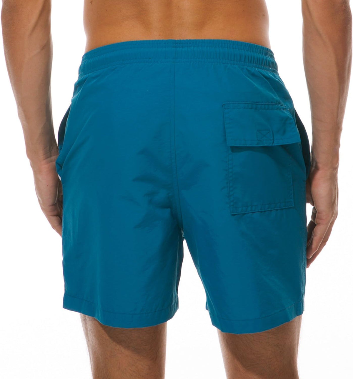 Men's Swim Trunks Quick Dry Beach Shorts with Pockets